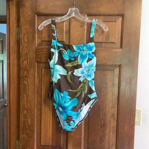 Ladies Tommy Bahama Size 10 One Piece Swimsuit Swim Suit Bathing Suit